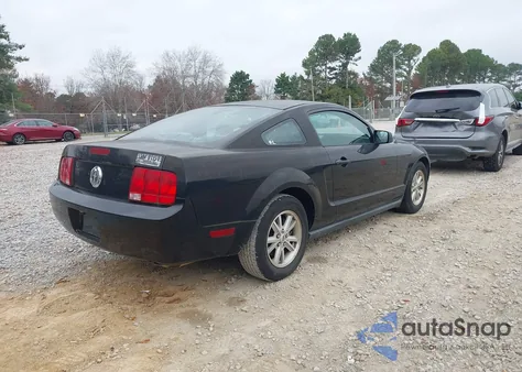 2006 Ford Mustang V6 из США, поврежденный, VIN 1ZVFT80N765158890